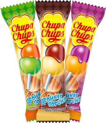 *Конфеты Chupa Chups карамель Двойная порция 16,8 г *Конфеты Chupa Chups карамель Двойная порция 16,8 г