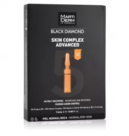 *MARTIDERM Black Diamond Skin Complex Advanced ампулы 5 х 2мл