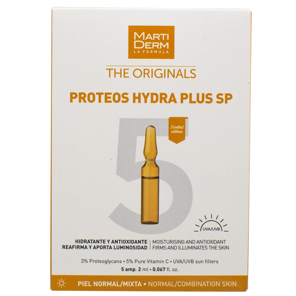 *Ампули МартіДерм Оріджинал Протеос Гідра Плюс SP 5*2мл
