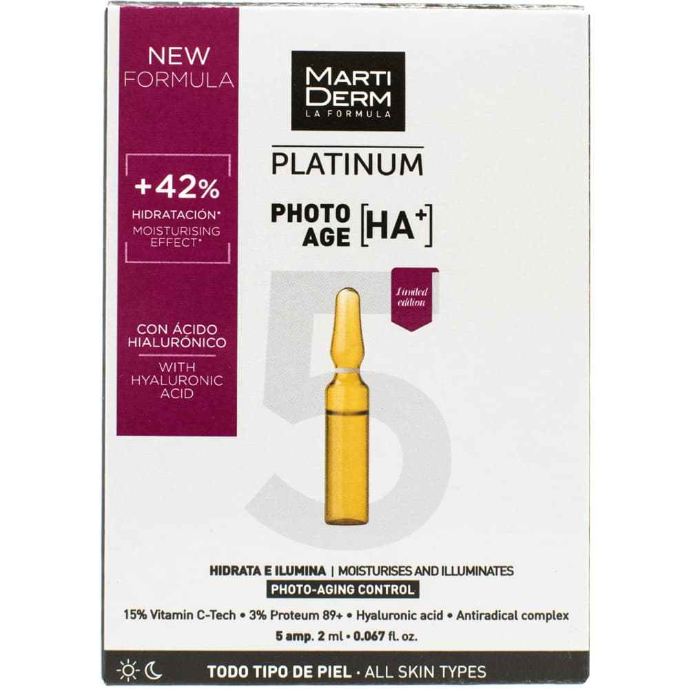 *Ампули МартіДерм Платінум Фото-Ейдж HA+ 5*2мл