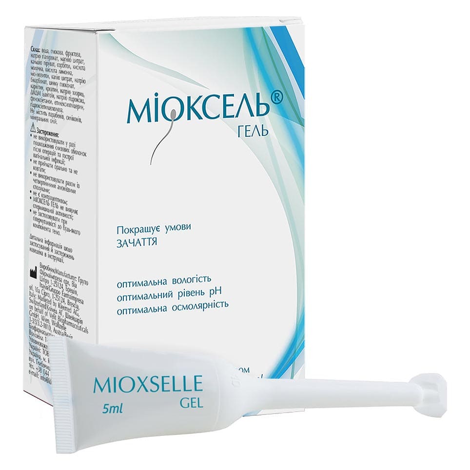 Міоксель гель ваг. 5мл туба з аплік. №6