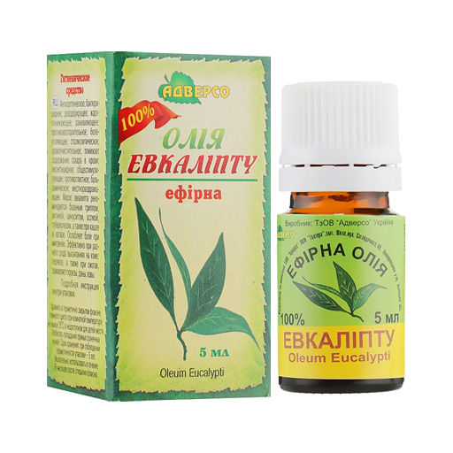 *Олія ефірна евкаліпту Адверсо 5 мл