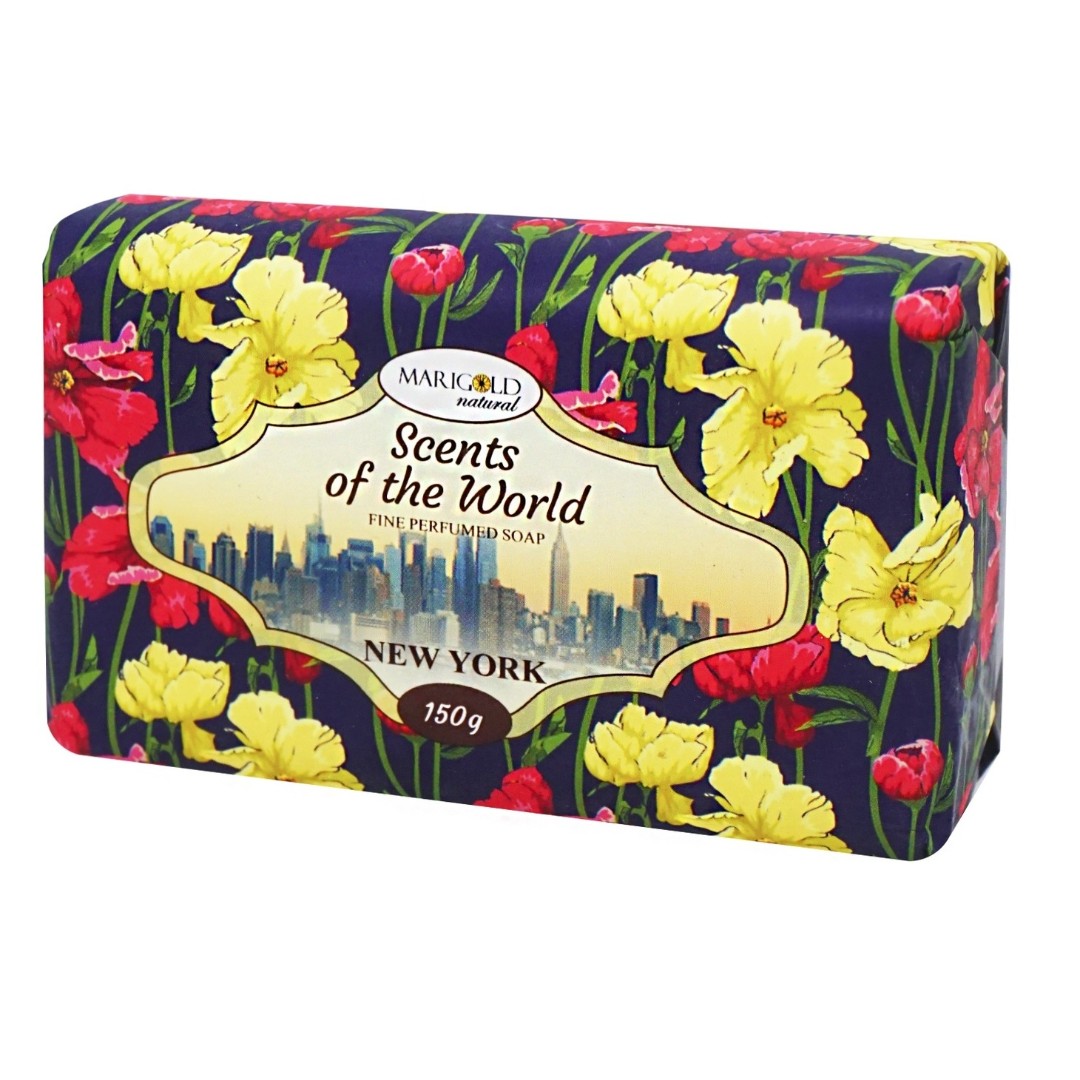 Мыло MARIGOLD natural твёрдое Нью-Йорк 150г Мыло MARIGOLD natural твёрдое Нью-Йорк 150г