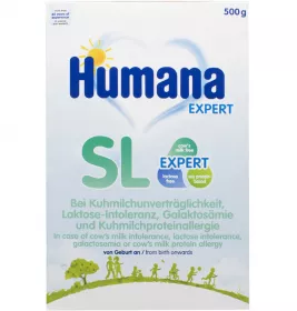 *Суха безмолочна суміш Нumana SL на основі ізоляту соєвого білка д/дітей 500 г