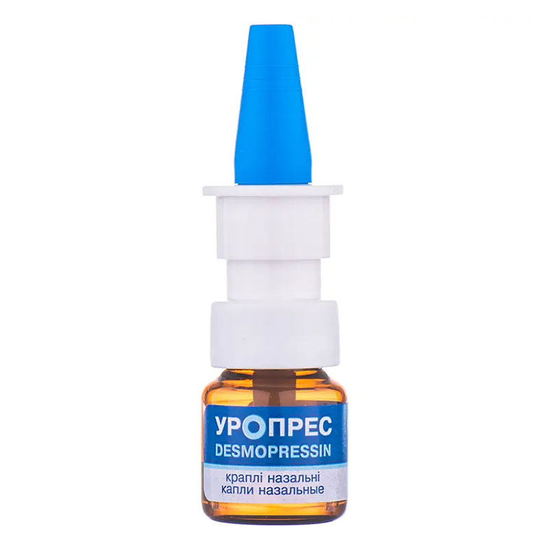 Уропресс капли назальный 0.1 мг/мл по 2.5 мл во флаконе 1 шт.