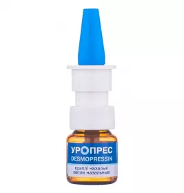 Уропрес краплі назальный 0.1 мг/мл по 2.5 мл у флаконі 1 шт.