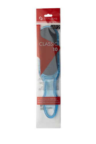 *Staleks Тёрка д/стоп пласт. Classic 10 Type 2 80/120 AC 10/2 *Staleks Тёрка д/стоп пласт. Classic 10 Type 2 80/120 AC 10/2