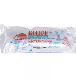 *Бинт марлевый мед. н/стер. Калита 5м х 10см