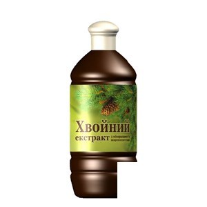 *Хвойний екстракт Екобіз з мінералами і мікроелементами 500 мл