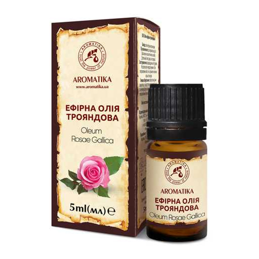 *Олія Ароматика ефірна трояндова 5 мл