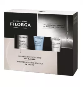 *Набір Filorga Сяйво 2023 (Оптим-айз 15мл + Гідра-гіал крем 15мл + Скраб енд Детокс 15мл)