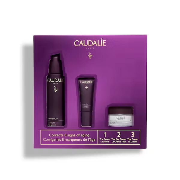 *Набір Caudalie Premier Cru ( Premier Cru Сироватка 30мл, Premier Cru крем для очей 5мл,  Premier Cru Крем 15мл)