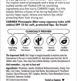 Бальзам Carmex д/губ Ананас та м'ята 10 г туба