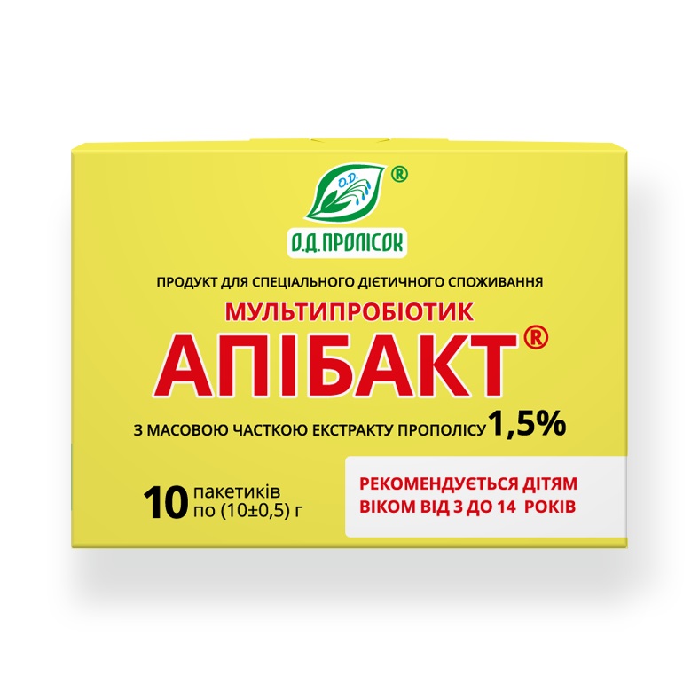 *Апибакт мультипробиотик прополис 1,5% №1 10г *Апибакт мультипробиотик прополис 1,5% №1 10г
