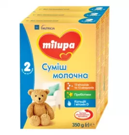 *Смесь Milupa Заменитель грудного молока Milupa-2 1050 г