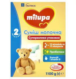 Суміш Milupa Замінник грудного молока Milupa-2 1100 г