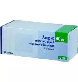 *Аторис табл. в/о 40 мг №90 КРКА