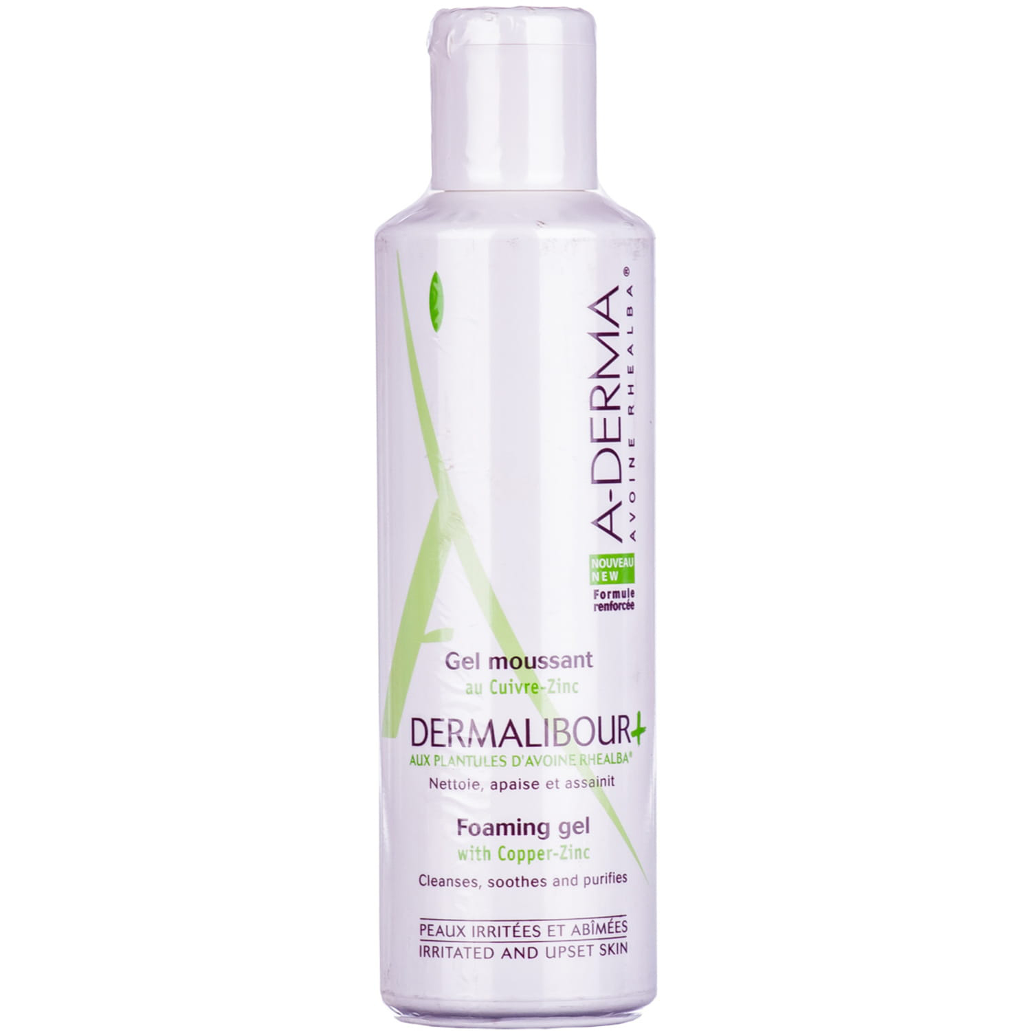 *Дубль Гель А-Дерма Дермалібур+ Цика очищаючий 200мл