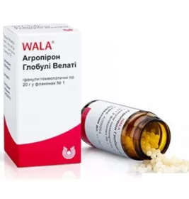 *Агропірон Глобулі Велаті гран. гомеопат. 20 г