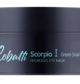 *Cobalti Green Snail Aqua Патчи гідрогелеві д/шкіри навколо очей Равлик і водорості №60