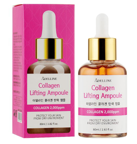 *Adelline Collagen Сироватка д/обличчя з Колагеном ліфтинговая 80 мл