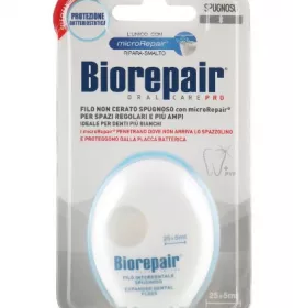 *Зубна нитка-флос BIOREPAIR Відбілююча PVP 30м