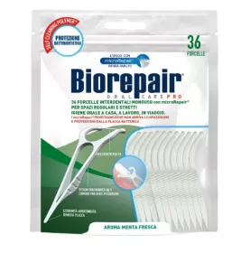 Флосер BIOREPAIR с держателем гидроксиаппатит 36шт