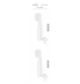 *Vega Насадки VТ-20 W до Зубної щітки ел. звук. Vega VT-600 W