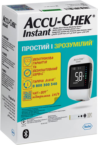 Система (глюкометр) Accu-Chek Инстант Система (глюкометр) Accu-Chek Инстант