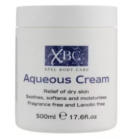 *Xpel Aqueous Cream для увлажнения и смягчения кожи 500 мл