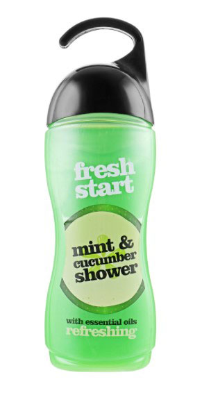 *Xpel Fresh Start Гель-крем для душа м'ята та огірок 400 мл