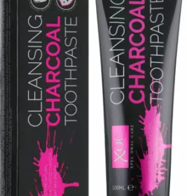 *Xpel Cleansing Charcoal Вугілля активоване Зубна паста + щітка