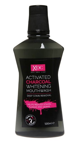 *Xpel Activated Charcoal Уголь активований Ополіскувач для рот. порожнини 500 мл