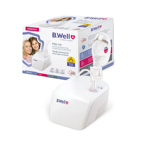 *Ингалятор компрес. B.Well PRO-110 *Ингалятор компрес. B.Well PRO-110