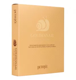 *Petitfee Gold&Snail Маска гидрогелевая для лица Золото + Улитка №5