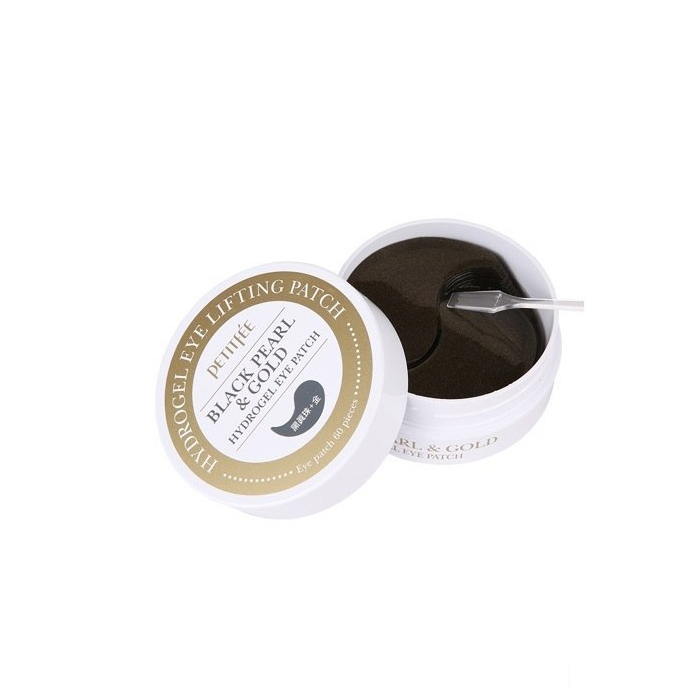 *Petitfee Black Pearl&Gold Патчи для глаз гидрогелевые Жемчуг-Золото *Petitfee Black Pearl&Gold Патчи для глаз гидрогелевые Жемчуг-Золото
