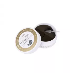 *Petitfee Black Pearl&Gold Патчи для глаз гидрогелевые Жемчуг-Золото