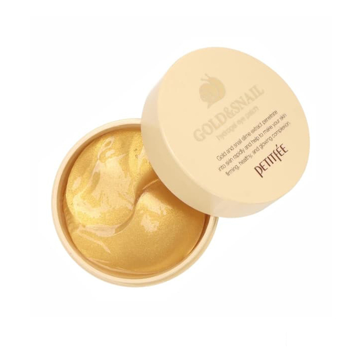 *Petitfee Gold&Snail Патчі для очей гідрогелеві Золото + Равлик