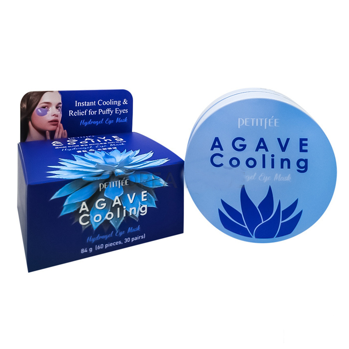 *Petitfee Agave Cooling Патчі для очей гідрогелеві охолоджуючі з Агавою №60