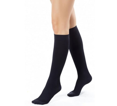 *Гольфи мед. 1 клас компресії короткі закриті р L (чорн) PT0408