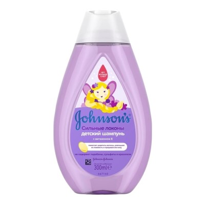 *Johnson's Baby Спрей шампунь для волосся Сильні локони 200 мл