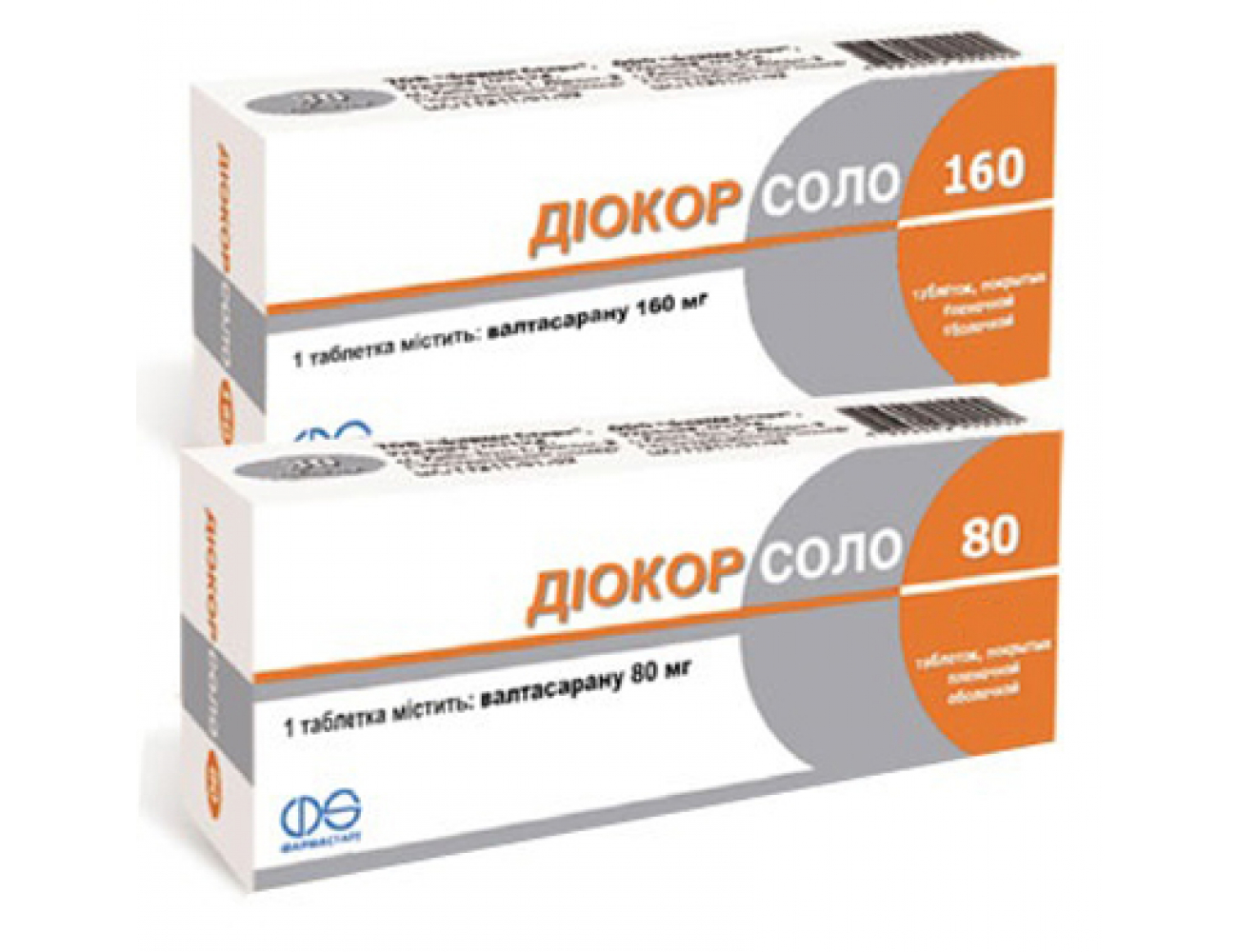 *Діокор Соло 160 таб №30 + 160 №10 Набір