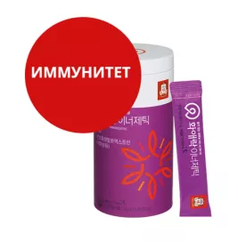 *Женьшень красный корейский Желе с фруктами Энергетик 15 г №20
