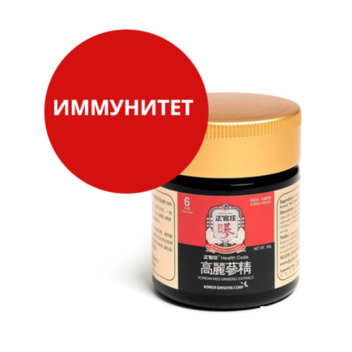 *Женьшень червоний корейський Екстракт 120 г