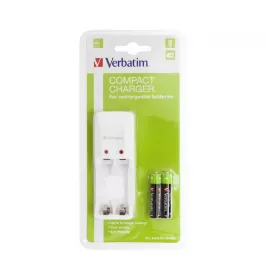 *Зарядное устройство Verbatim Compact Charger +2AAA (49944)