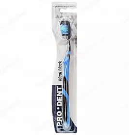*Зубная щетка Prodent Ideal Black средняя жесткость