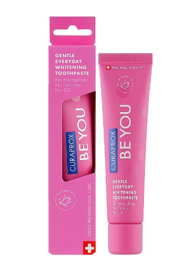 *Зубна паста Curaprox BE YOU Candy Lover Рожева 60 мл