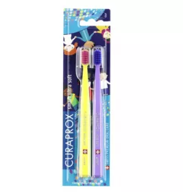 *Curaprox Smart Набір Зубних щіток дитячих 5-12 років 3 шт