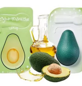 *Lassie'el Night Miracle Маска капсульна нічна для обличчя з Авокадо 2 шт