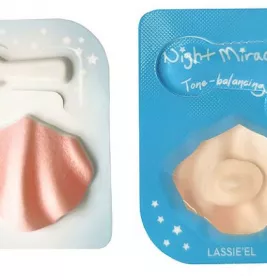 *Lassie'el Night Miracle Маска капсульна нічна для обличчя з Перлинною пудрою 2 шт